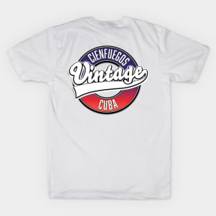 Cienfuegos cuba vintage logo T-Shirt